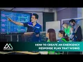 How to Create an Emergency Response Plan That Works