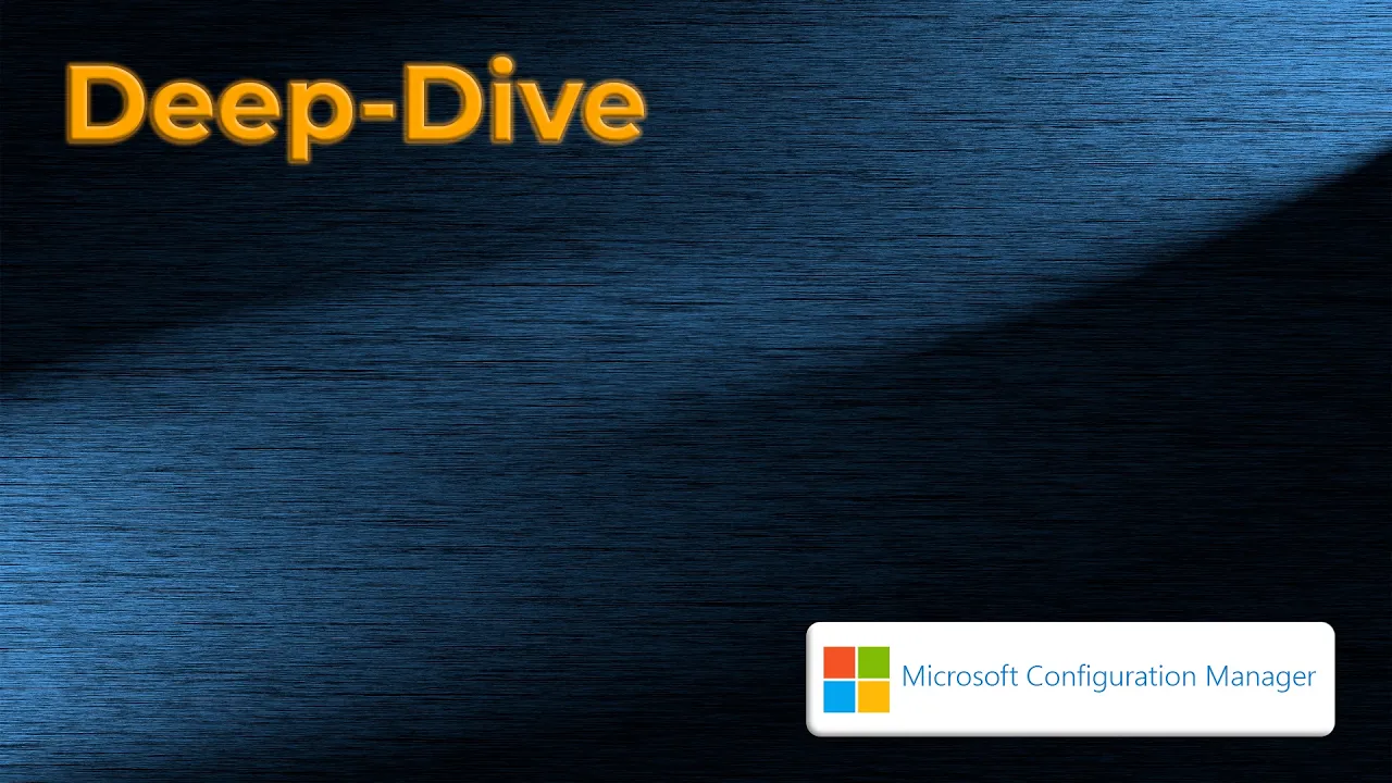 Deep Dive: Microsoft Configuration Manager (Part 1) – Installation with Best Practices