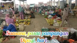 Download suasana, pasar, ,pagi, desa, pampangan, oki. MP3