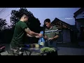 Crispy Fried Giant Eel – Giant Pan Cooking on The Farm – Traditional Wood-Fired Cooking