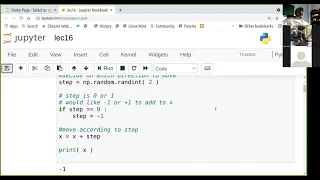 lec16 Simulation of random walks