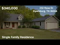 Spacious 5-Bedroom Home with Workshop on 1 27 Acres in Dyersburg TN