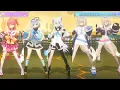 Miko, Fubuki, Kanata, And Fuwamoco Sing POKEDANCE【Hololive】