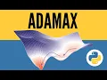 AdaMax Optimization from Scratch in Python
