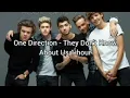 Download Lagu One Direction - They Don't Know About Us 1 hour lyrics