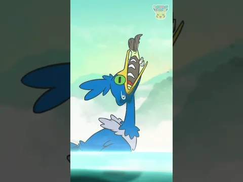 Pokémon Shorts - Animated Pokédex : Cramorant - #PokemonFunVideo #PokemonKidsTV​