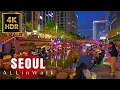 Download Lagu 4K Seoul Evening Walk - City Hall / Cheonggyecheon / Jongno / Myeongdong | Korea | 4K HDR | 4K Walk