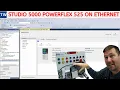 Add a Powerflex 525 drive to a Controllogix Compactlogix over Ethernet