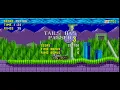Sonic 1 gameplay Debug mode full game with Tails
