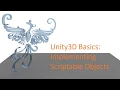 Intro to Scriptable Objects Unity3D