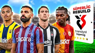 TÜM TRANSFERLER AYNI TAKIMDA! (SÜPER LİG) // FC 26 REBUILD KARİYER MODU