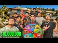 WE LET A WHEEL DECIDE WHERE WE LIVE IN LA 10M MANSION