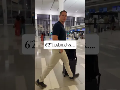 6'2" husband vs. 4'1" wife #shorts