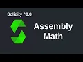 Assembly Overflow Underflow and Fixed Point Math Solidity 0 8