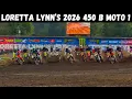 The 1st Moto of Loretta Lynn s 2026 450 B Moto 1 on a Titty City Fresh Morning Track