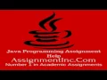 Java Programming Assignment Help