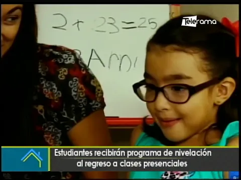 Estudiantes recibirán programa de nivelación al regreso a clases presenciales
