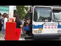 Rare Orion VII Original Q41 Bus Using Its Accessible Ramp At 84 Ave