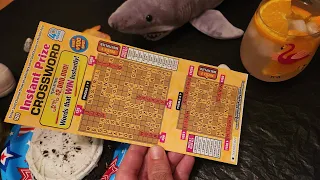 20 Instant Prize Crossword Scratcher 2025