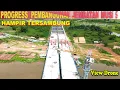 UPDATE PROGRESS PEMBANGUNAN JEMBATAN MUSI 5 TOL KAPAL BETUNG | Desember 2025 | zio drone