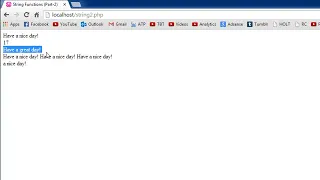 PHP MySQL Tutorial 8 Strings Part 2 YouTube