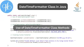 DateTimeFormatter Class in Java It s Common Methods with Examples