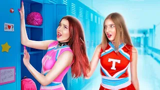 المشج عة المحبوبة مقابل المشج عة الغير محبوبة عدوتي أصبحت أختي الجديدة 