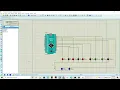 Proteus simulation of blinking multiple leds simultaneously using Arduino