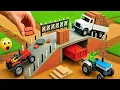 Download Lagu DIY Mini Truck Builds Brick \u0026 Metal Railing Bridge | Fun Construction Science Project #1