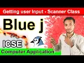 Getting user Input - Scanner Class