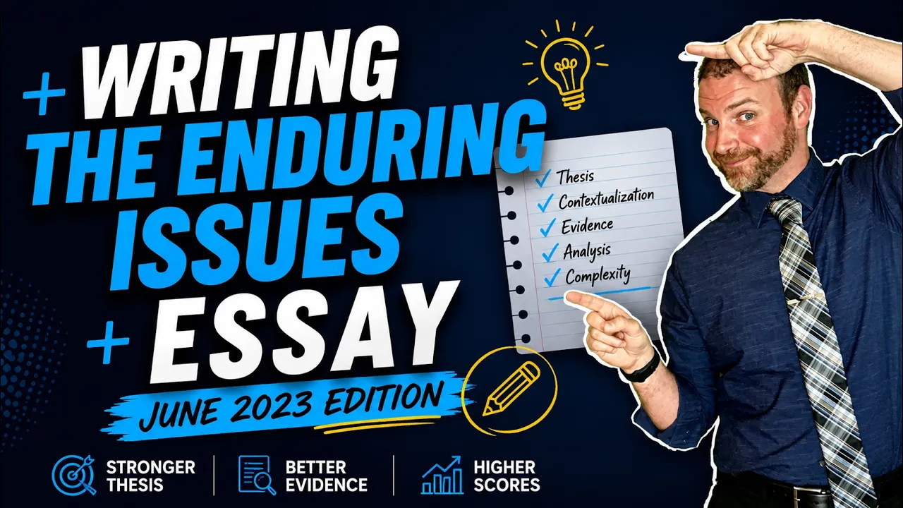 Global History Regents Review | Writing the Enduring Issues Essay, June 2023