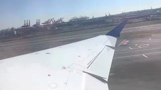 UA4179 Bumpy takeoff EWR