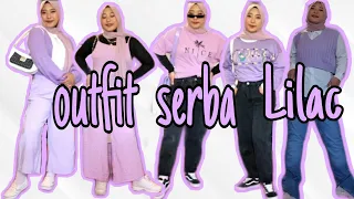 Download 5 LILAC OUTFIT IDEAS BUAT HIJAB 2020 | OUTFIT WARNA UNGU MP3