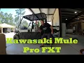 Kawasaki Mule Pro FXT Oil Change