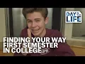 Day in the Life of a First-Year College Student End of first semester at Quinnipiac