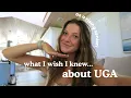 WHAT I WISH I KNEW UGA EDITION from a rising senior