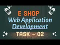 Web Programming Task - 02 Program the user sign up process including input validations