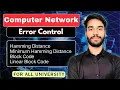 3 2 Hamming Distance Minimum Hamming Distance Block Code Linear Block Code