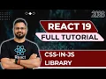 React 19 Tutorial in Hindi - Styled Components in ReactJS