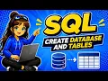 Create a Database and Table SQL Tutorial 2025 Day 03