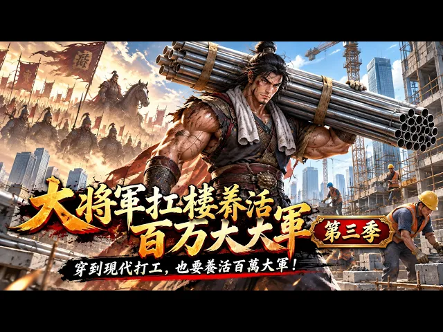 鎮北大將軍守城斷糧，竟穿越現代靠扛樓打工養百萬大軍！第三季