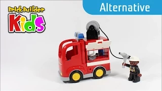 Lego DUPLO 10592 Fire Truck - Alternative build #1 - Lego Speed Build for Kids