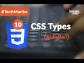 HTML5 Course - 10 CSS Types