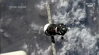 Soyuz MS-29 docking