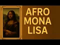 Black Mona Lisa 4K Framed Art for TV Digital Wall Decor Ambience