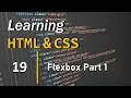 HTML 19 Flexbox Part 1