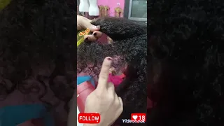 فك تشابك الشعر بطريقه سهله بدون قص الشعر نوجه كرم لتعليم كل ما يخص الشعر والميكب 