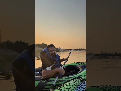 تجربة في نهر دجلة الاول مره