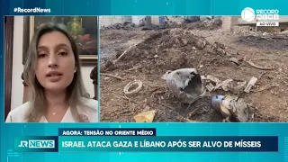 RecordNews: Karina Calandrin fala sobre conflito entre Israel e Hamas