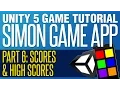 Mobile Simon Game Tutorial - Scores High Scores